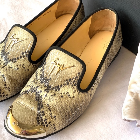 Giuseppe Dalila Lauren Flats blk/grey/cream/white - Picture 3 of 7